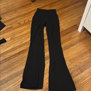 lululemon athletica Black Flared Leggings